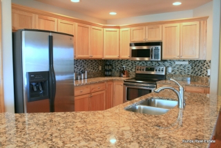 Remodeled kitchen