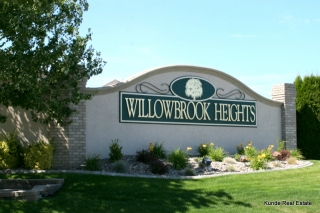 Entrance to Willowbrook Heights Subdivision in South Richland